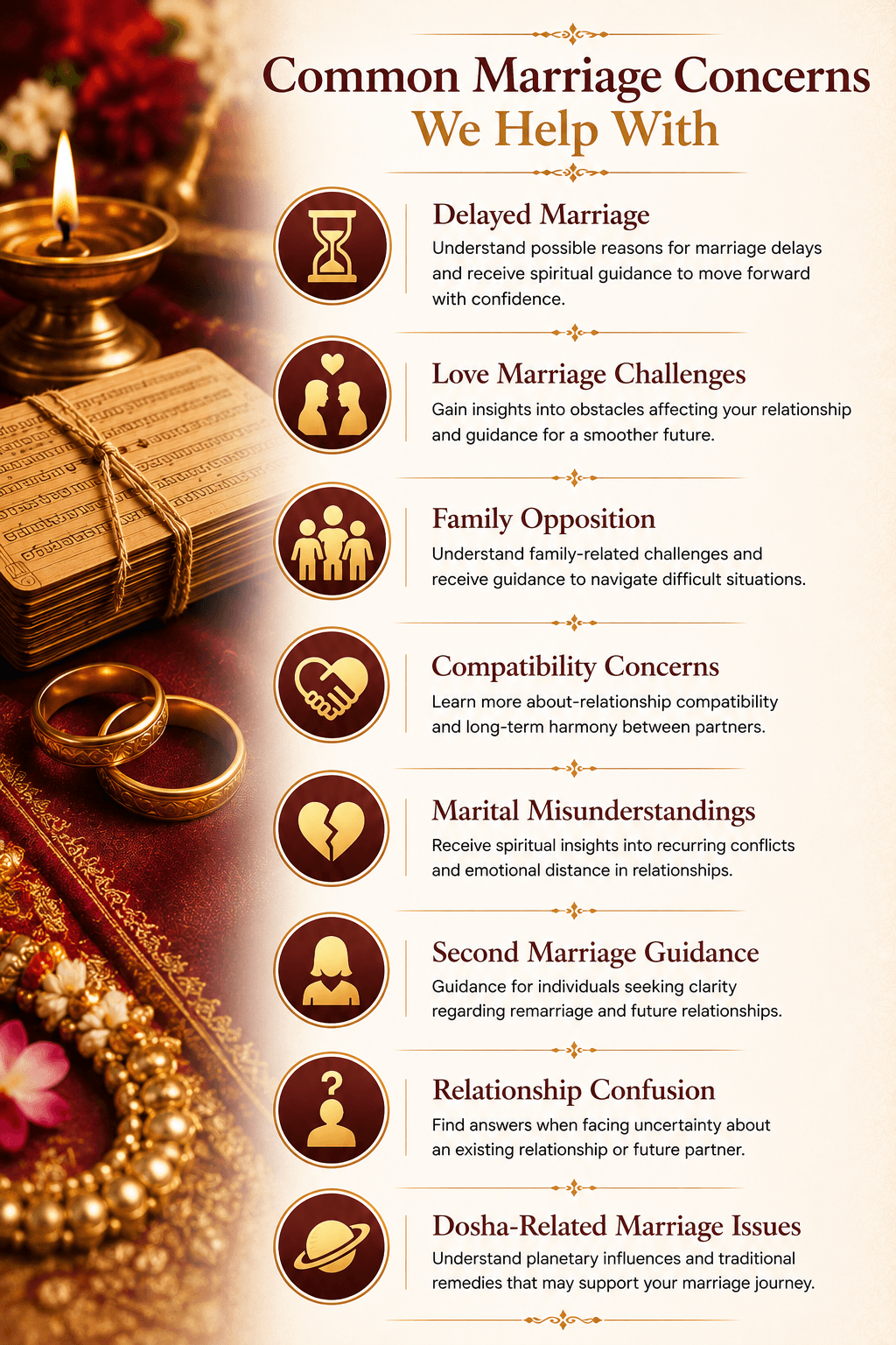 Marriage solutions